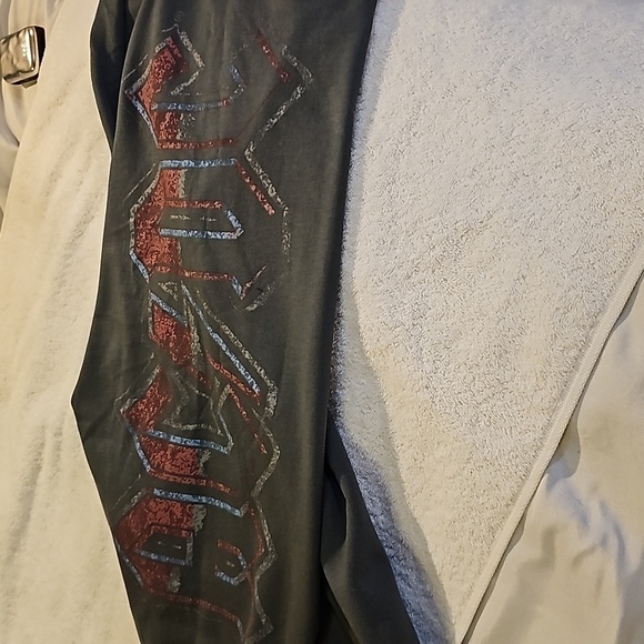 NWOT Mens AC/DC Gray Sweats Elastic Waist Drawstring w AC/DC logo on side 3X - Picture 6 of 11